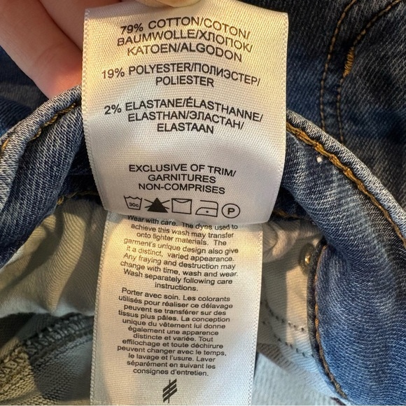 Silver Relaxed Fit Denim Blue Jeans Mn’s Sz 38x32 - Picture 9 of 10